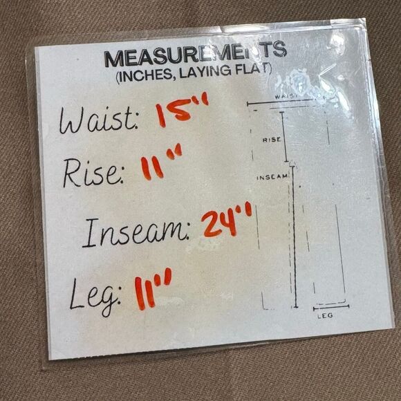 zara wide leg pants khaki cropped size medium - Picture 7 of 7